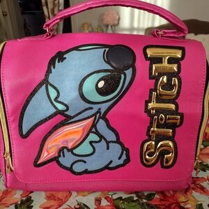 Stitch makeup and handbag and wallet three in one